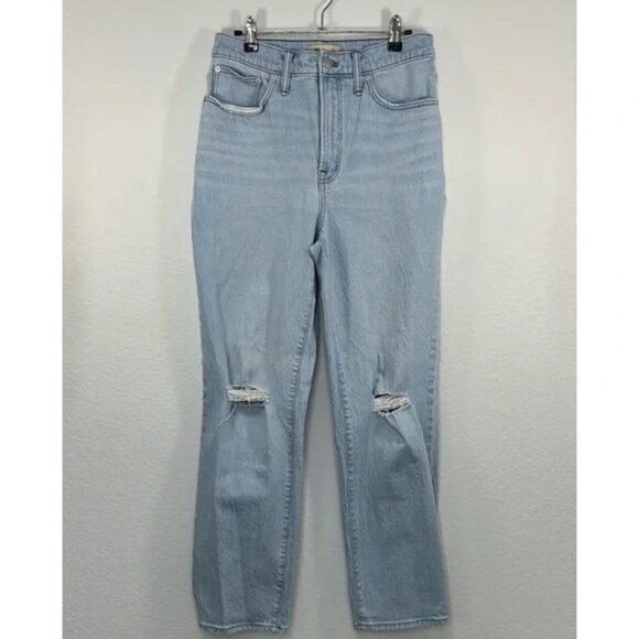 Madewell The Perfect Vintage Straight Jean in Westanna Wash size 28 - Picture 2 of 7